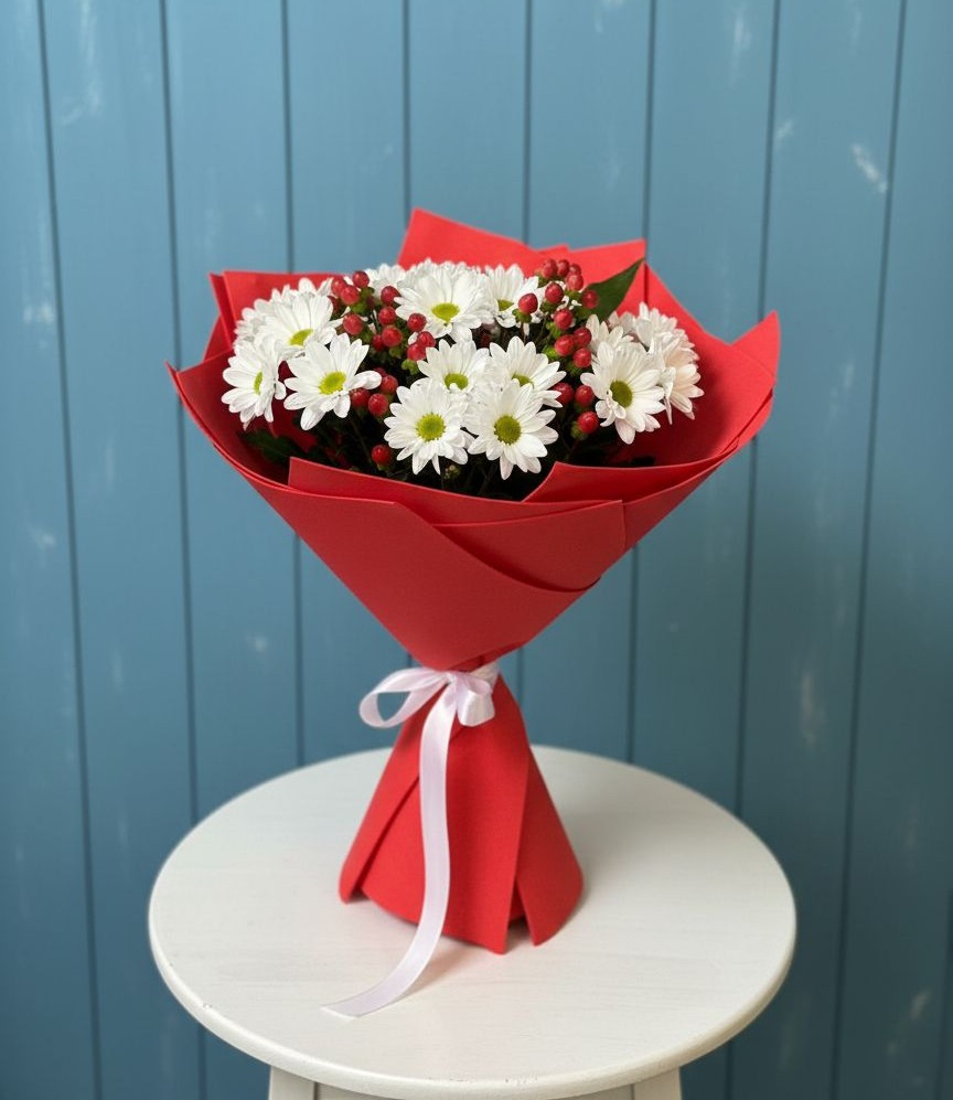 Букет цветов из: Хризантемы в Пойковском