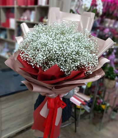 Букет цветов из: Гипсофила в Пойковском