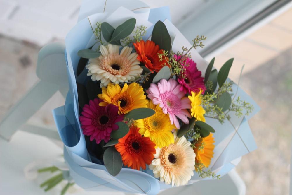 Букет цветов из: Герберы в Пойковском