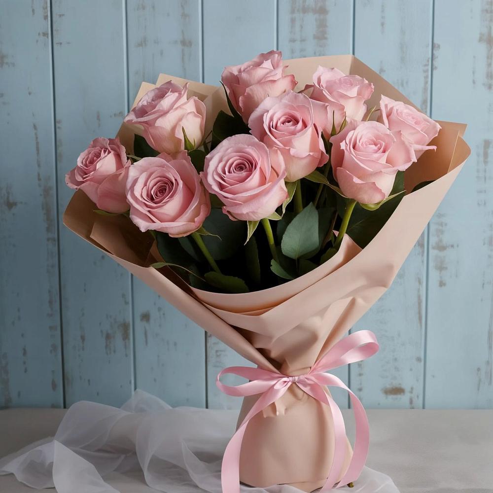 Букет цветов из: Розы в Пойковском