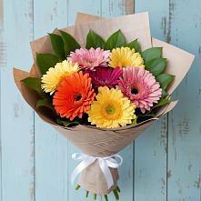 Букет цветов из:  Герберы #REPLACE_PRED# Пойковском