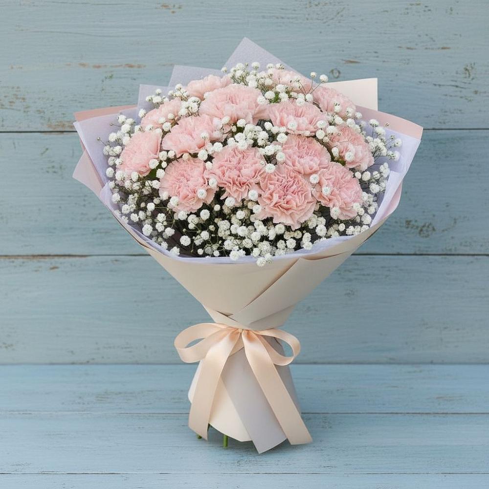 Букет цветов из: Гвоздики в Пойковском