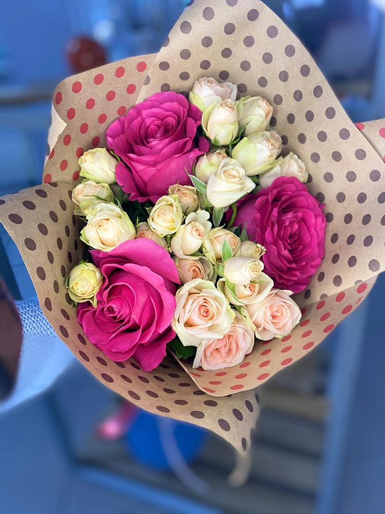 Букет цветов из: Розы в Пойковском