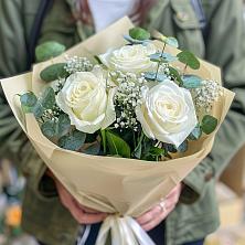Букет цветов из:  Розы в Пойковском