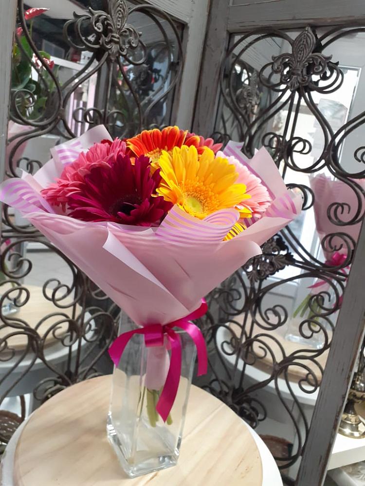 Букет цветов из: Герберы в Пойковском