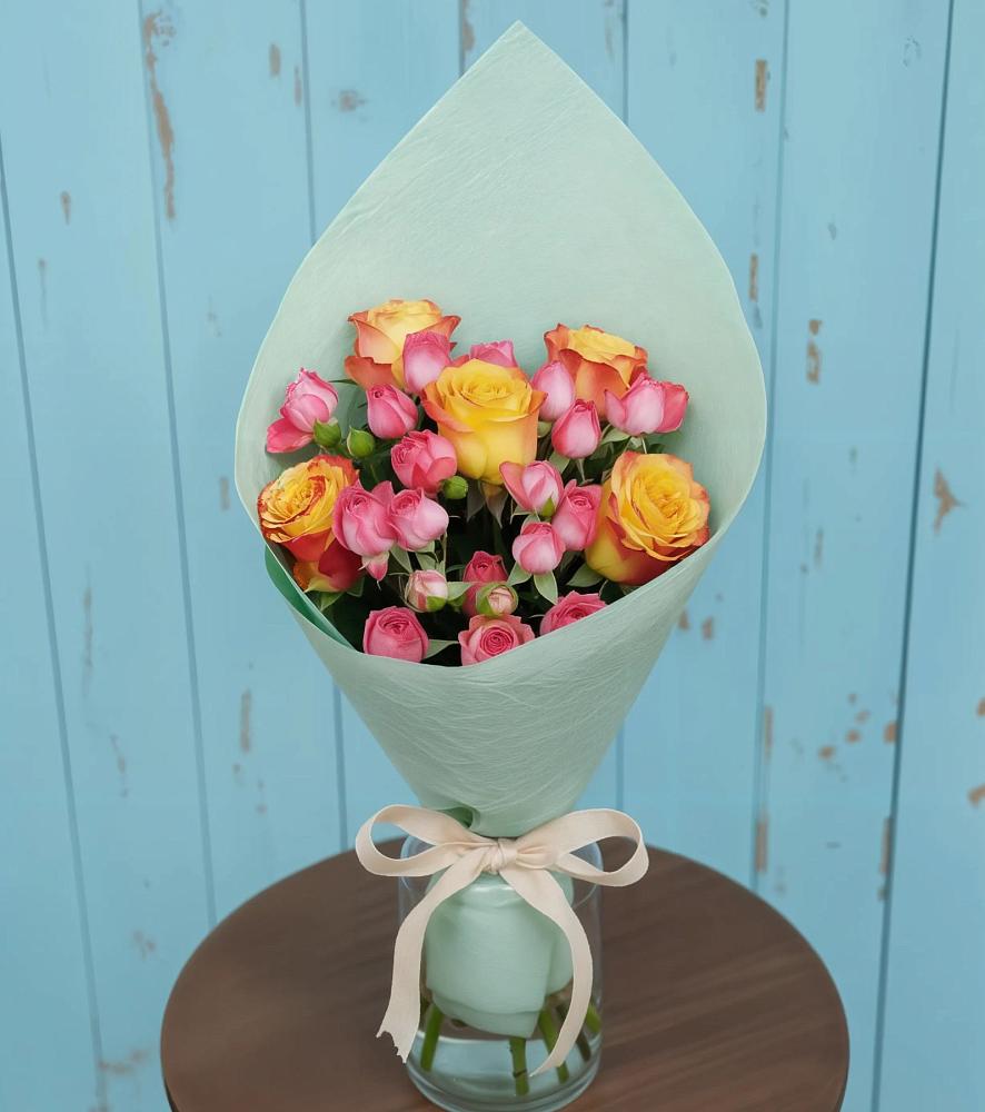 Букет цветов из: Розы в Пойковском