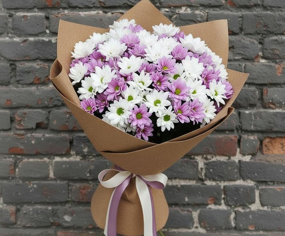 Букет цветов из: Хризантемы в Пойковском