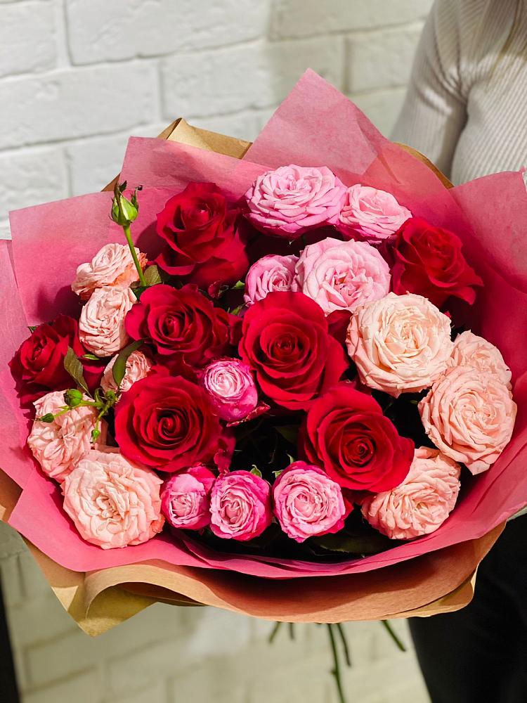 Букет цветов из: Розы в Пойковском