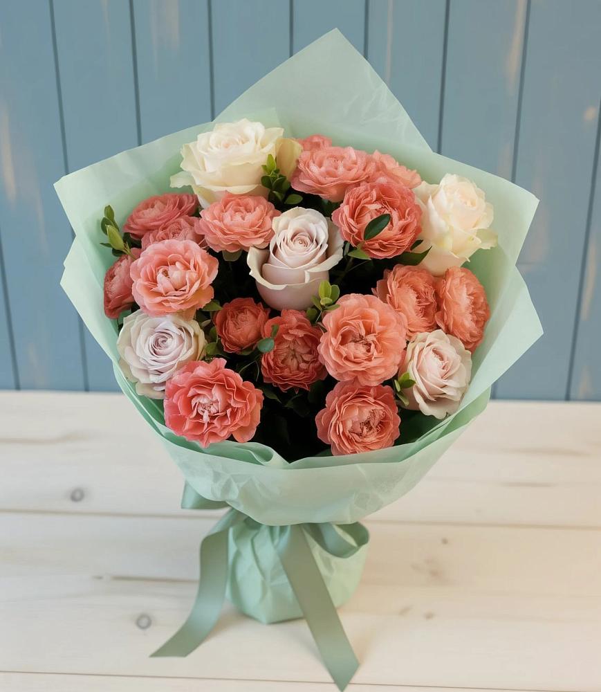 Букет цветов из: Розы в Пойковском