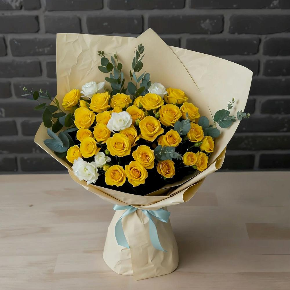Букет цветов из: Розы в Пойковском