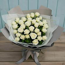 Букет Белоснежная нежность в Пойковском