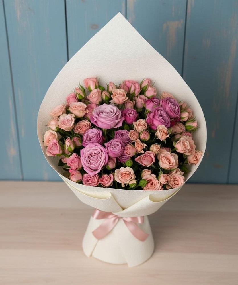 Букет цветов из: Розы в Пойковском