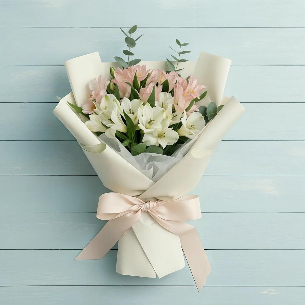 Букет цветов из: Альстромерии в Пойковском