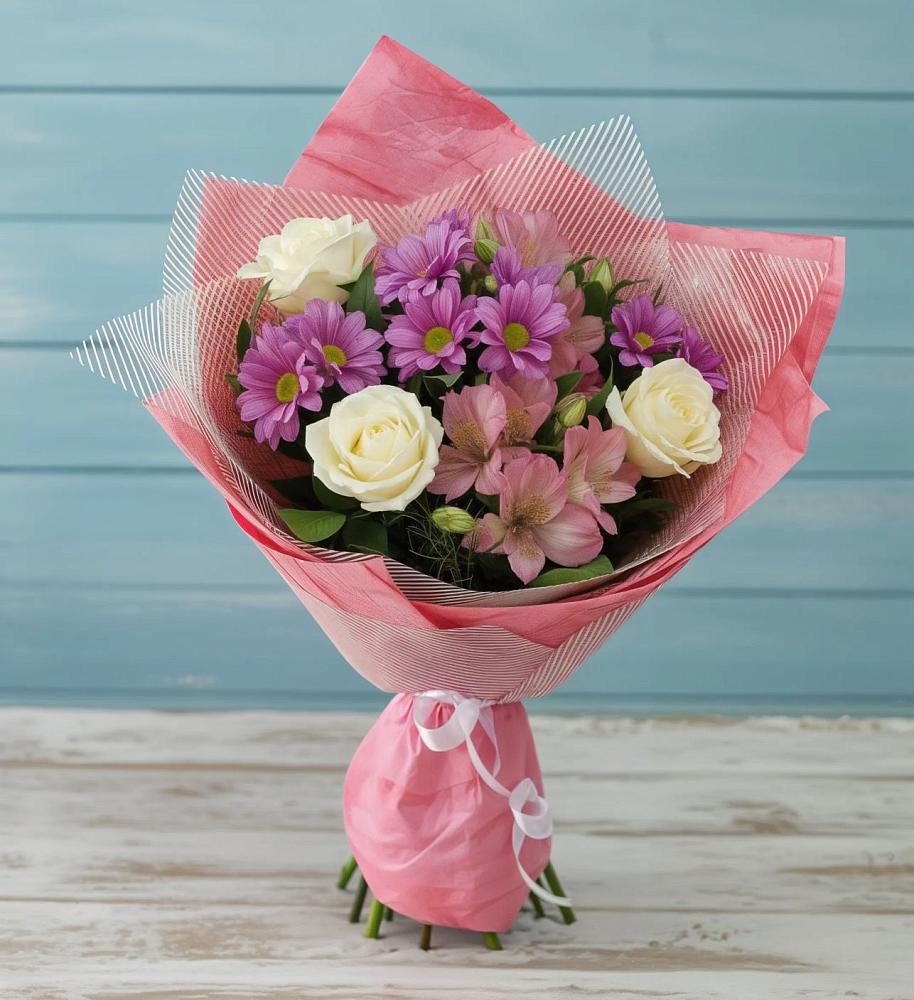 Букет цветов из: Герберы в Пойковском