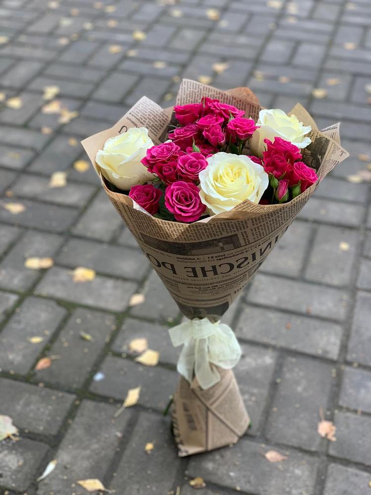 Букет цветов из: Розы в Пойковском