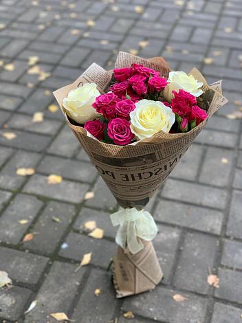 Букет цветов из: Розы в Пойковском