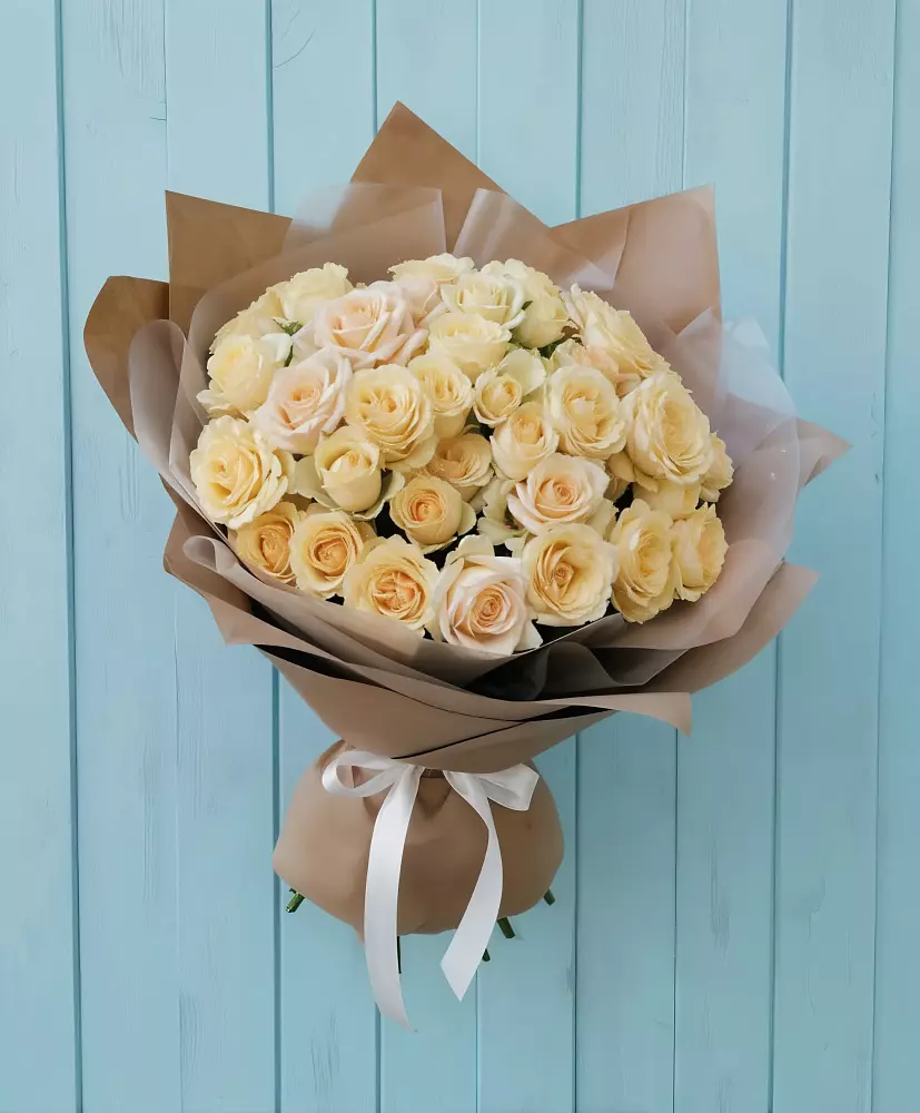 Букет Кремовое облако в Пойковском