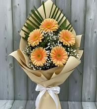 Букет цветов из:  Герберы в Пойковском