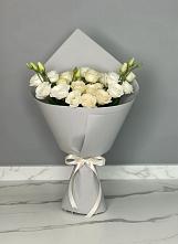 Букет цветов из:  Розы и Лизиантусы #REPLACE_PRED# Пойковском